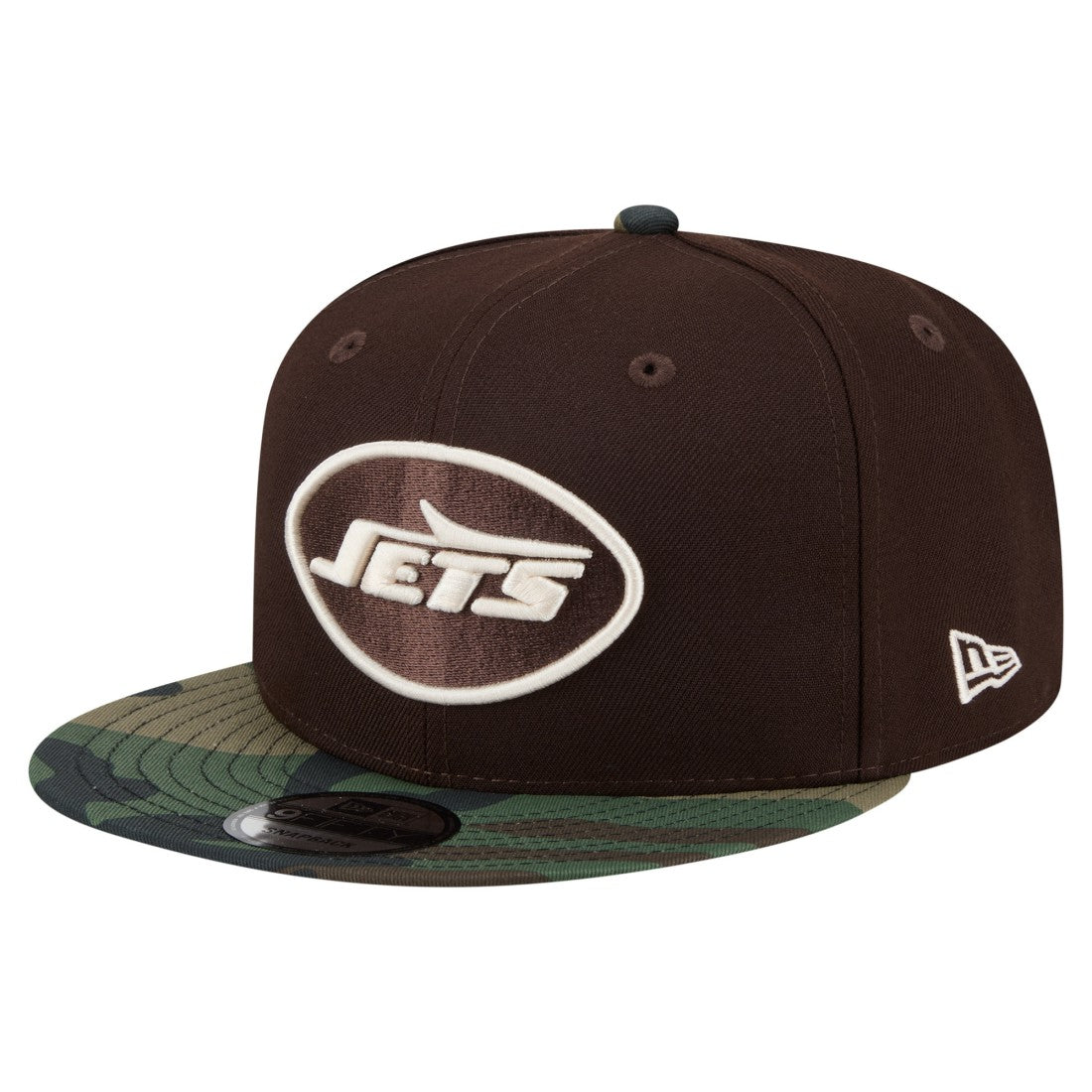 New York Jets Adult Burnt Wood Camo 9FIFTY Snapback Hat | NFL Near me