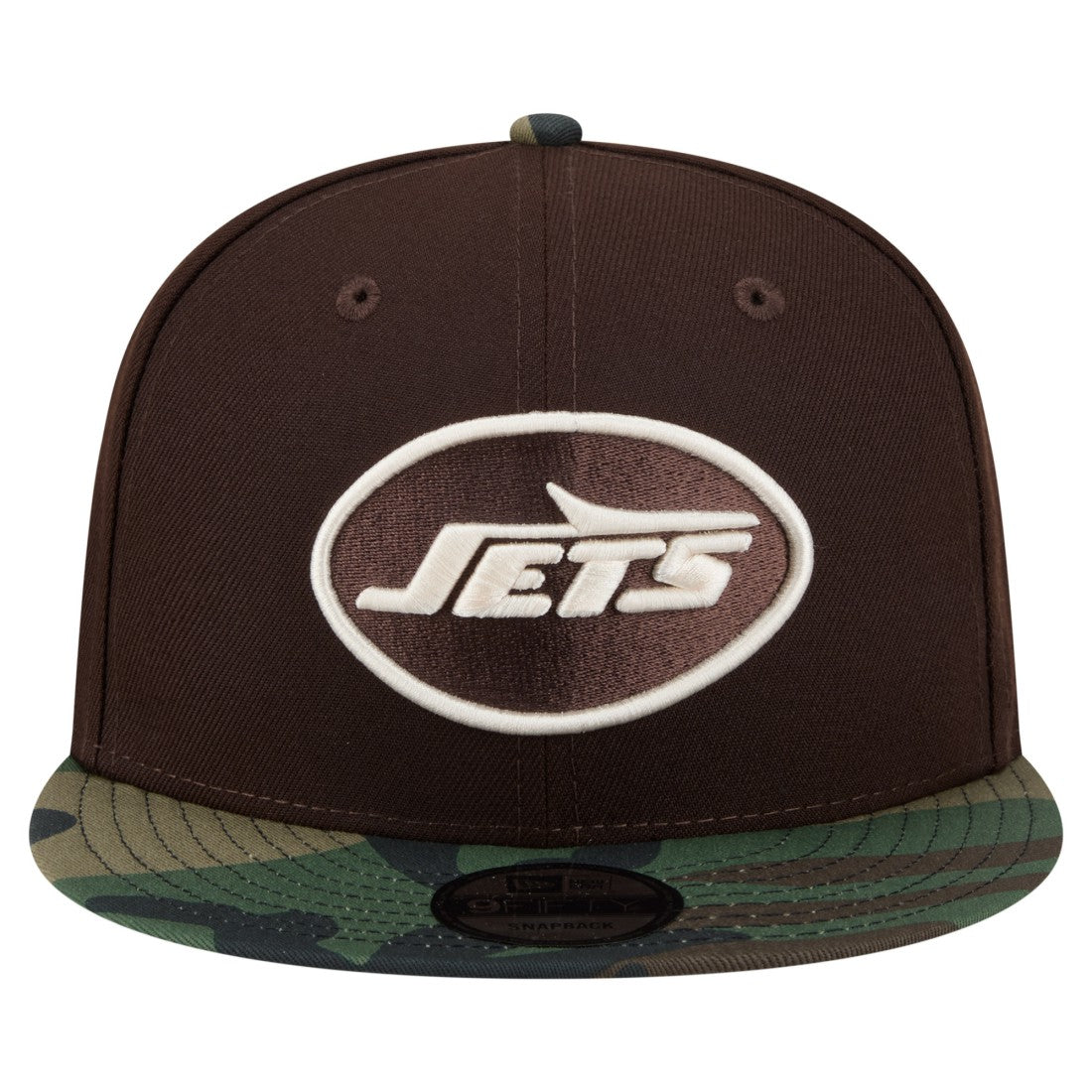 New York Jets Adult Burnt Wood Camo 9FIFTY Snapback Hat | NFL Near me