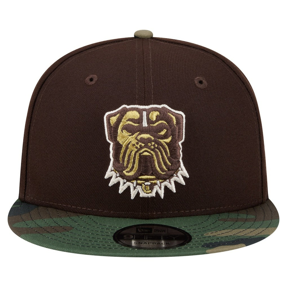 Cleveland Browns Adult Burnt Wood Camo 9FIFTY Snapback Hat | NFL On sale