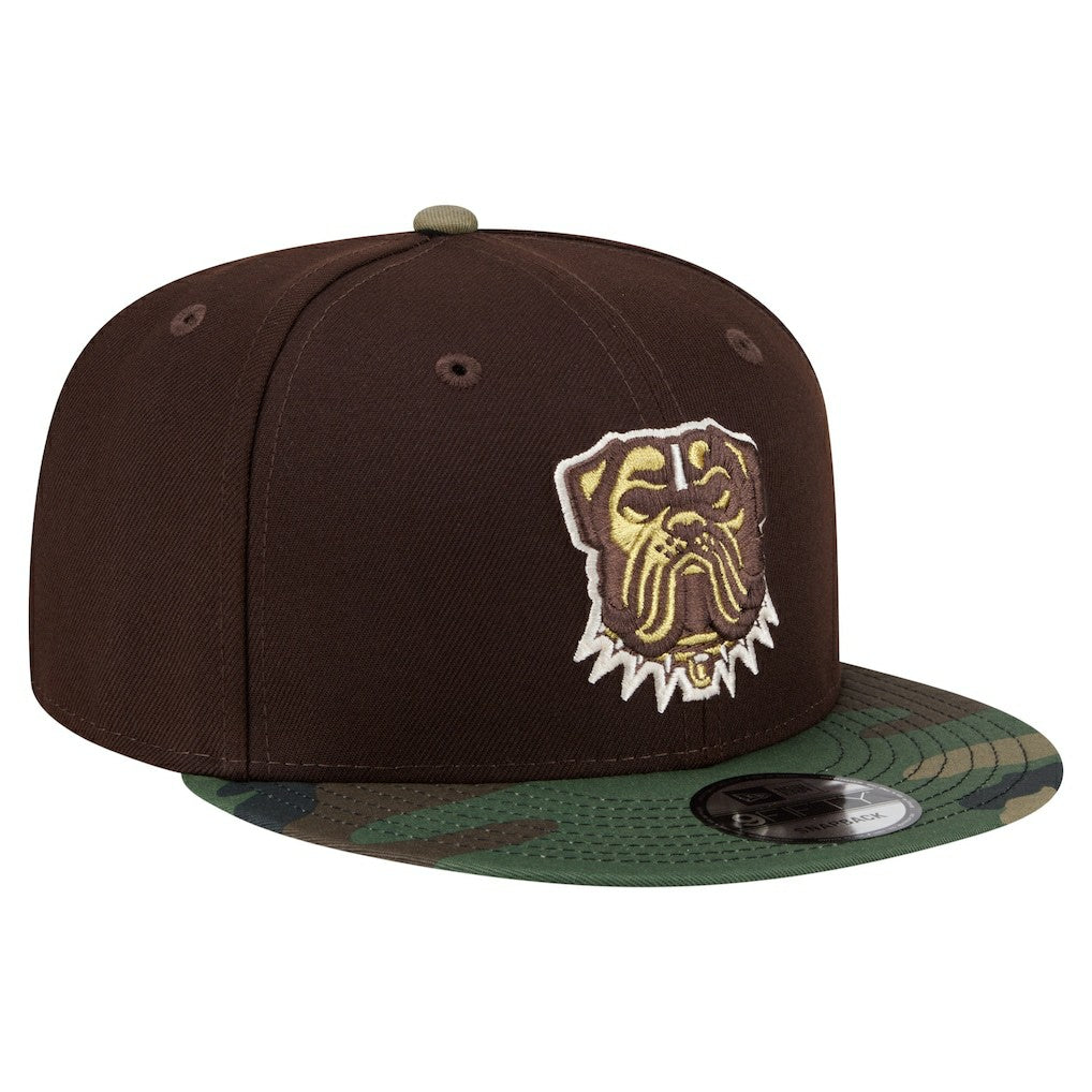 Cleveland Browns Adult Burnt Wood Camo 9FIFTY Snapback Hat | NFL On sale