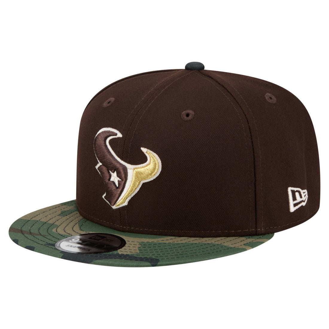 Houston Texans Adult Burnt Wood Camo 9FIFTY Snapback Hat | NFL Near me