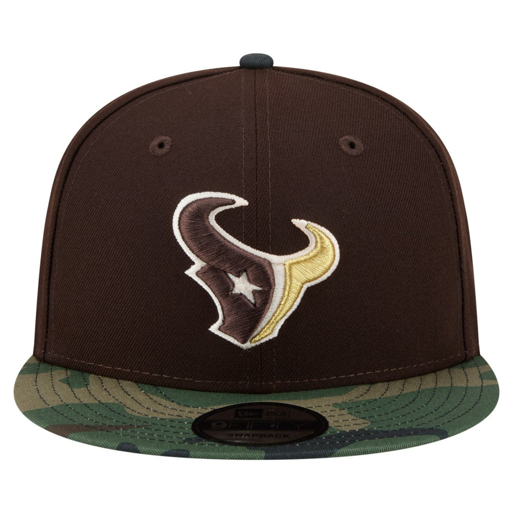 Houston Texans Adult Burnt Wood Camo 9FIFTY Snapback Hat | NFL Near me