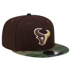 Houston Texans Adult Burnt Wood Camo 9FIFTY Snapback Hat | NFL Near me