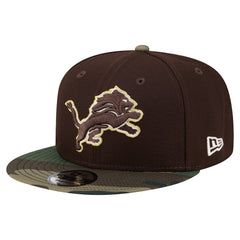 Detroit Lions Adult Burnt Wood Camo 9FIFTY Snapback Hat | NFL Sale