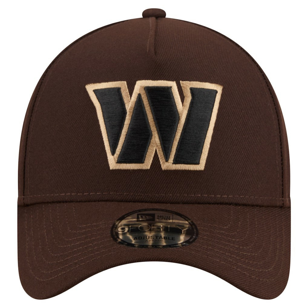Washington Commanders Burnt Wood A-Frame 9FORTY Adjustable Hat | NFL Hot