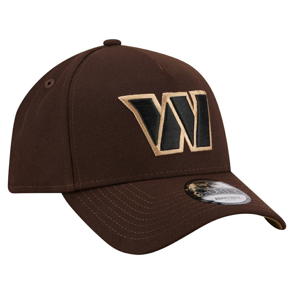 Washington Commanders Burnt Wood A-Frame 9FORTY Adjustable Hat | NFL Hot