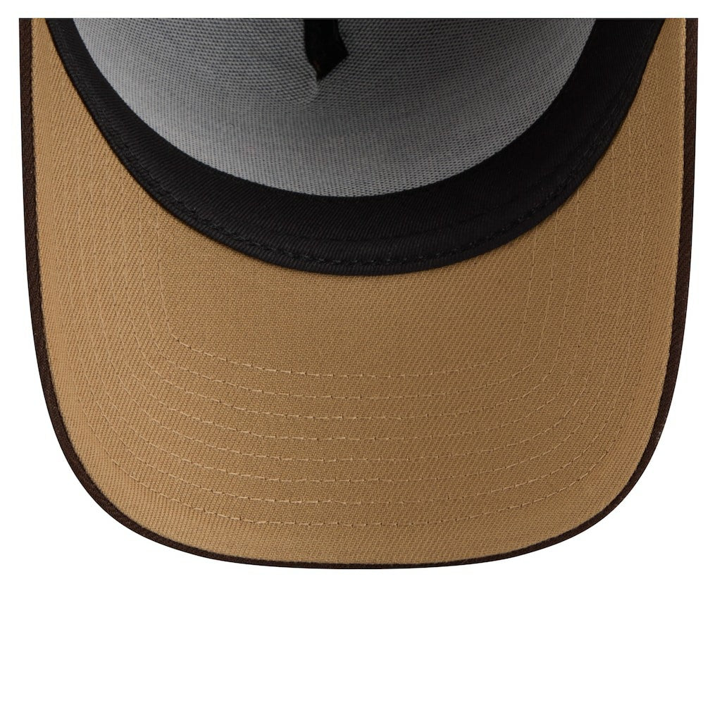 Baltimore Ravens Burnt Wood A-Frame 9FORTY Adjustable Hat | NFL Outlet