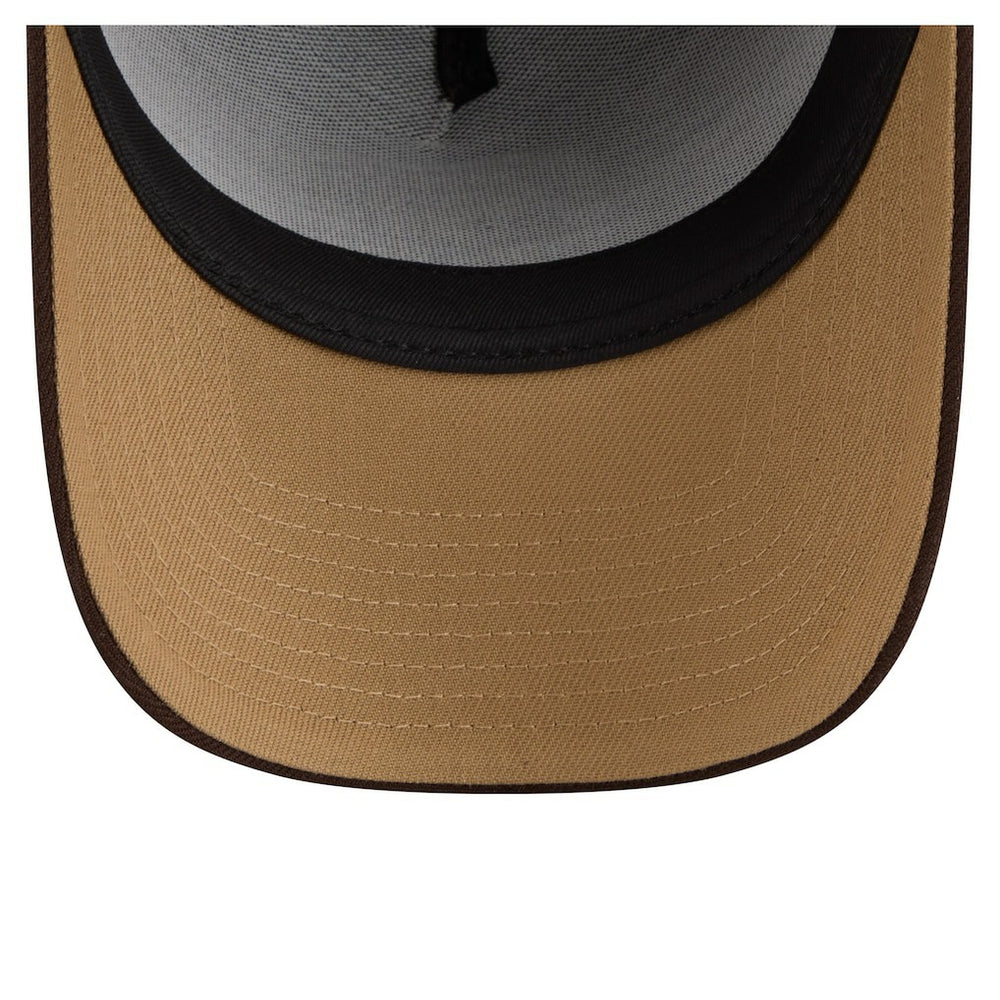 Cleveland Browns Burnt Wood A-Frame 9FORTY Adjustable Hat | NFL Outlet