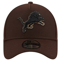Detroit Lions Burnt Wood A-Frame 9FORTY Adjustable Hat | NFL Hot