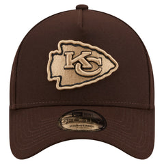 Kansas City Chiefs Burnt Wood A-Frame 9FORTY Adjustable Hat | NFL Discount