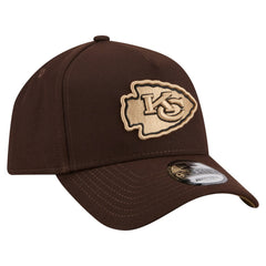 Kansas City Chiefs Burnt Wood A-Frame 9FORTY Adjustable Hat | NFL Discount
