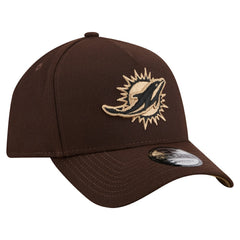 Miami Dolphins Burnt Wood A-Frame 9FORTY Adjustable Hat | NFL On sale