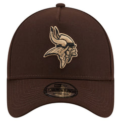 Minnesota Vikings Burnt Wood A-Frame 9FORTY Adjustable Hat | NFL Hot
