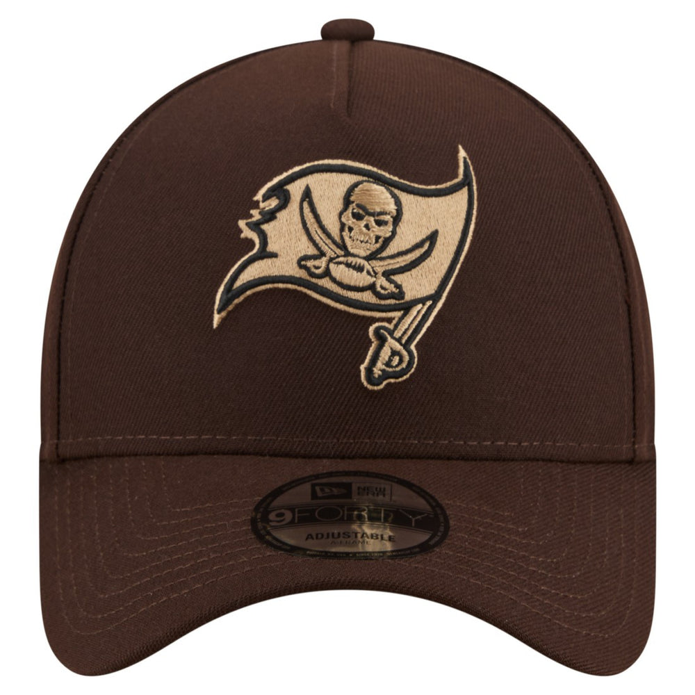 Tampa Bay Buccaneers Burnt Wood A-Frame 9FORTY Adjustable Hat | NFL Discount
