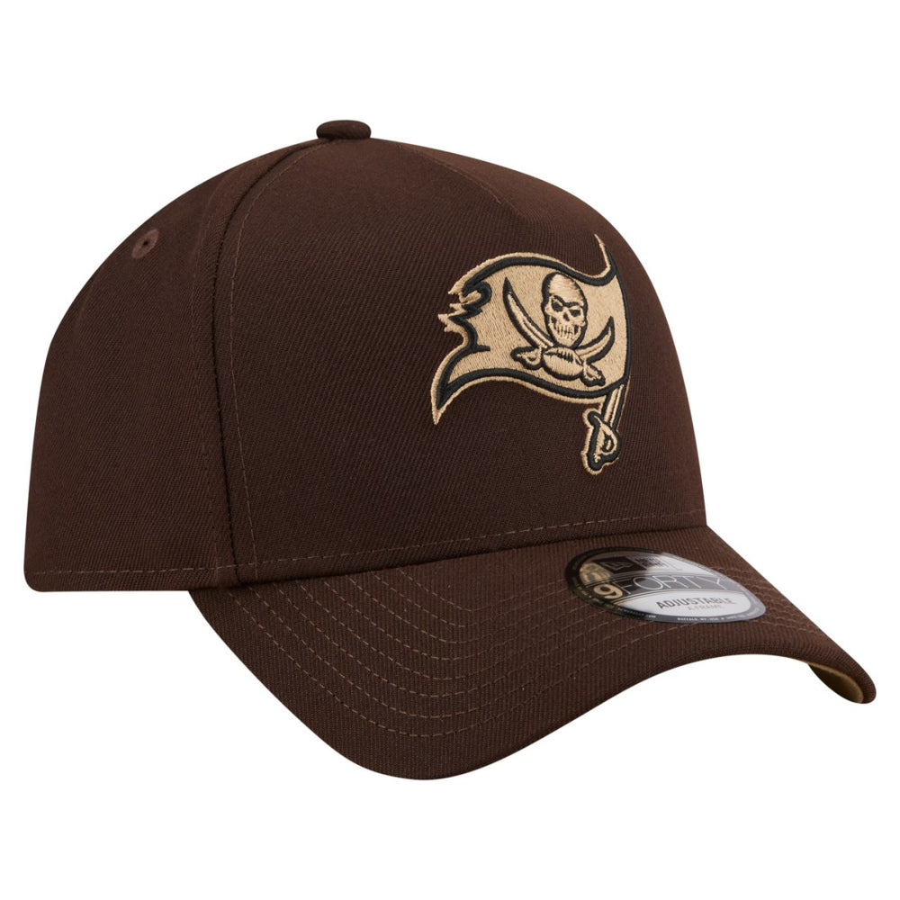 Tampa Bay Buccaneers Burnt Wood A-Frame 9FORTY Adjustable Hat | NFL Discount