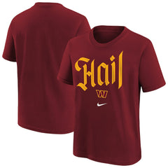 Washington Commanders Youth Hail T-Shirt | NFL Online