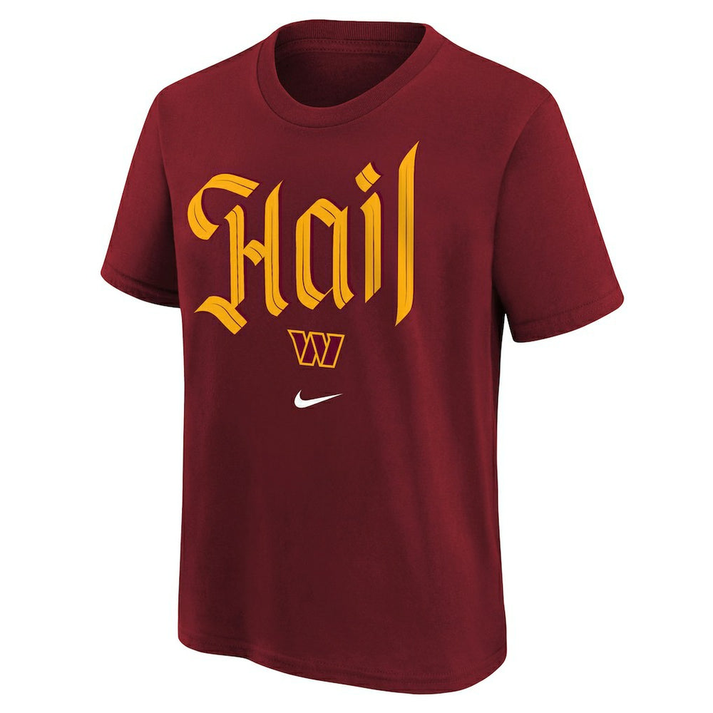 Washington Commanders Youth Hail T-Shirt | NFL Online