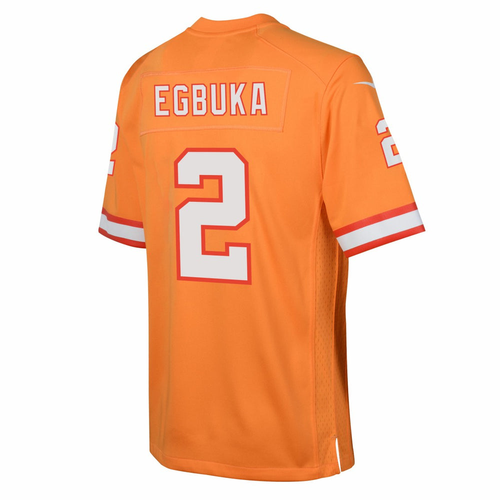 Tampa Bay Buccaneers Emeka Egbuka  Youth Team Game Jersey | NFL Online