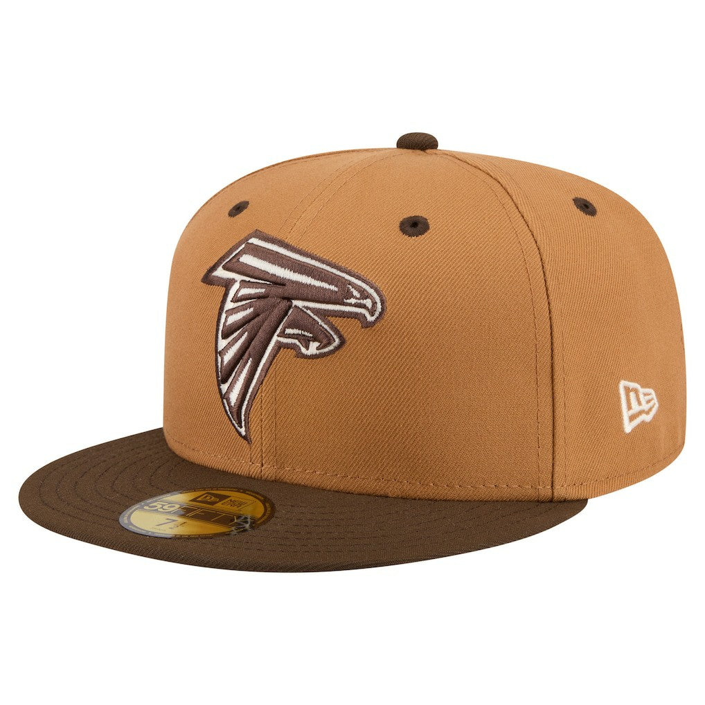 Atlanta Falcons Two-Tone Walnut 59FIFTY Fitted Hat | NFL Online