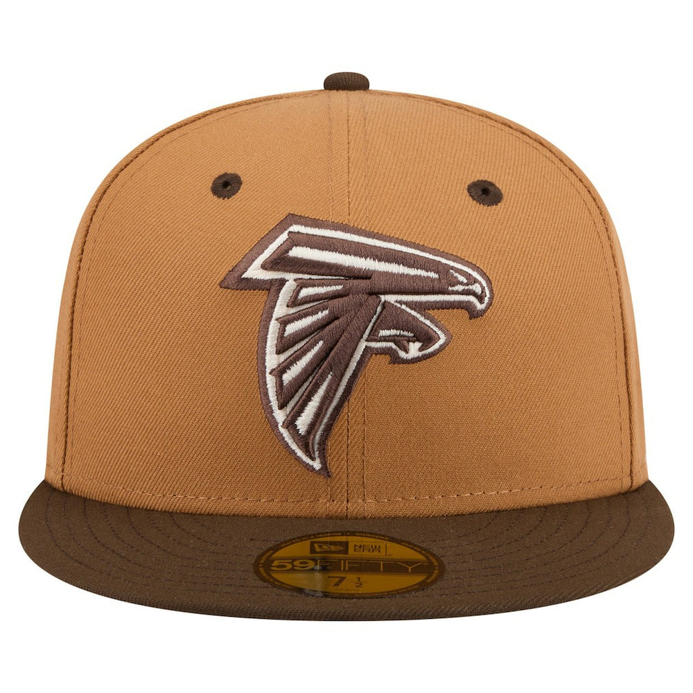 Atlanta Falcons Two-Tone Walnut 59FIFTY Fitted Hat | NFL Online
