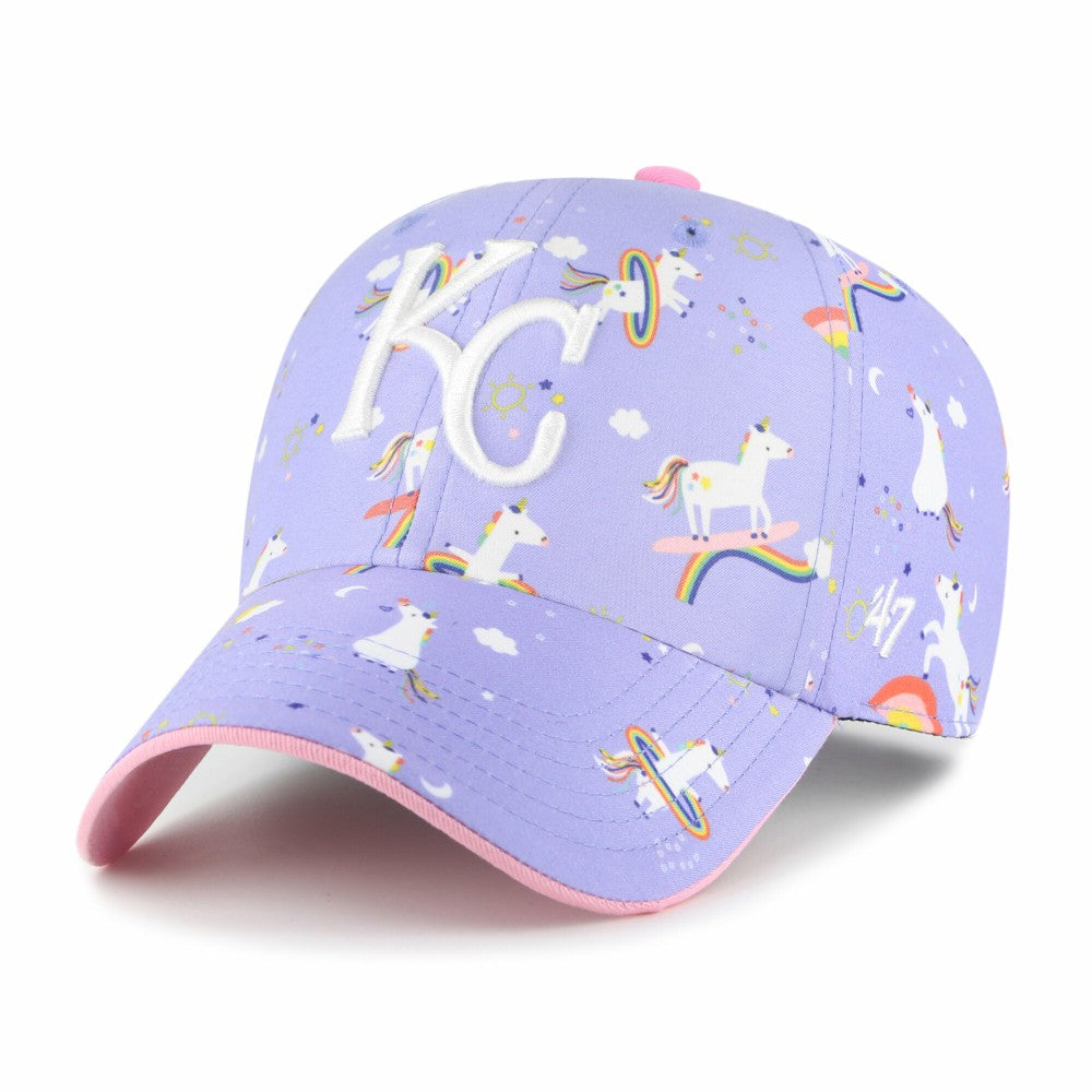 Kansas City Royals '47 Girls Youth Unicorn Clean Up Adjustable Hat - MLB Hats