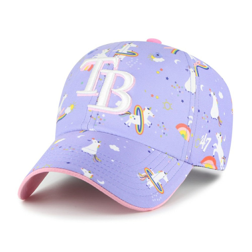 Tampa Bay Rays '47 Girls Youth Unicorn Clean Up Adjustable Hat - MLB Hats