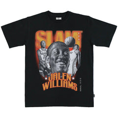 Black Jalen Williams Oklahoma City Thunder SLAM Unisex Slam Remix Heavyweight T-Shirt | NBA