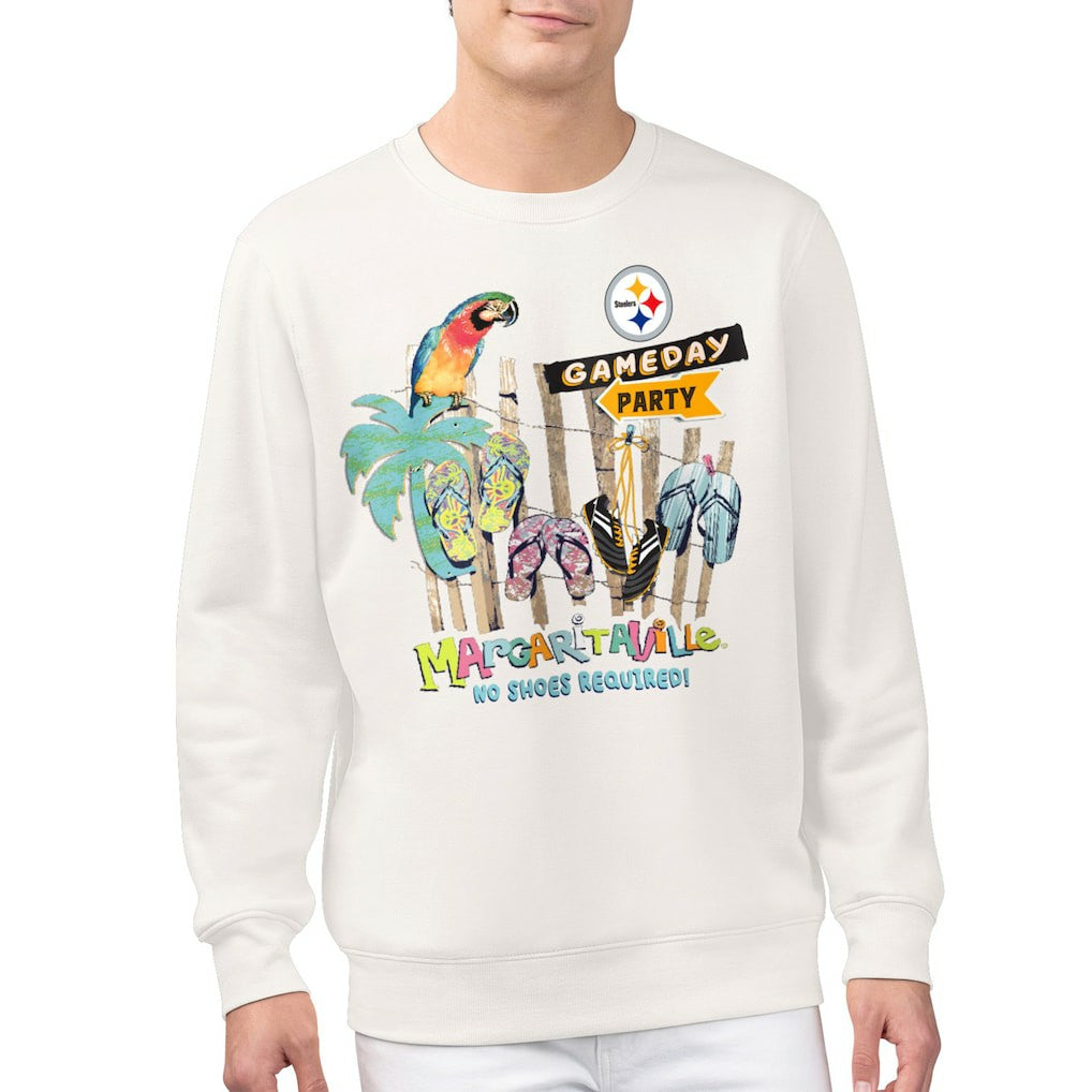Pittsburgh Steelers Margaritaville Gameday Party Fleece Sweatshirt | NFL Outlet