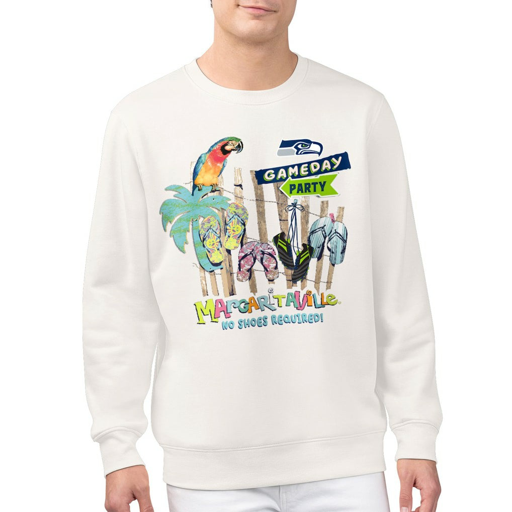 Seattle Seahawks Margaritaville Gameday Party Fleece Sweatshirt | NFL Outlet