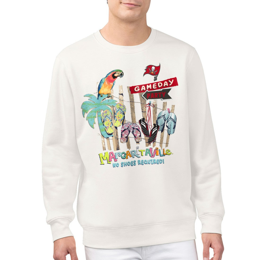 Tampa Bay Buccaneers Margaritaville Gameday Party Fleece Sweatshirt | NFL Hot