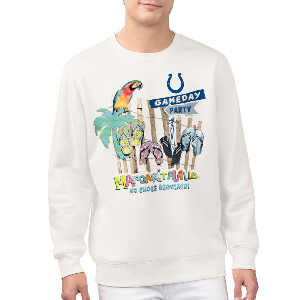 Indianapolis Colts Margaritaville Gameday Party Fleece Sweatshirt | NFL Discount