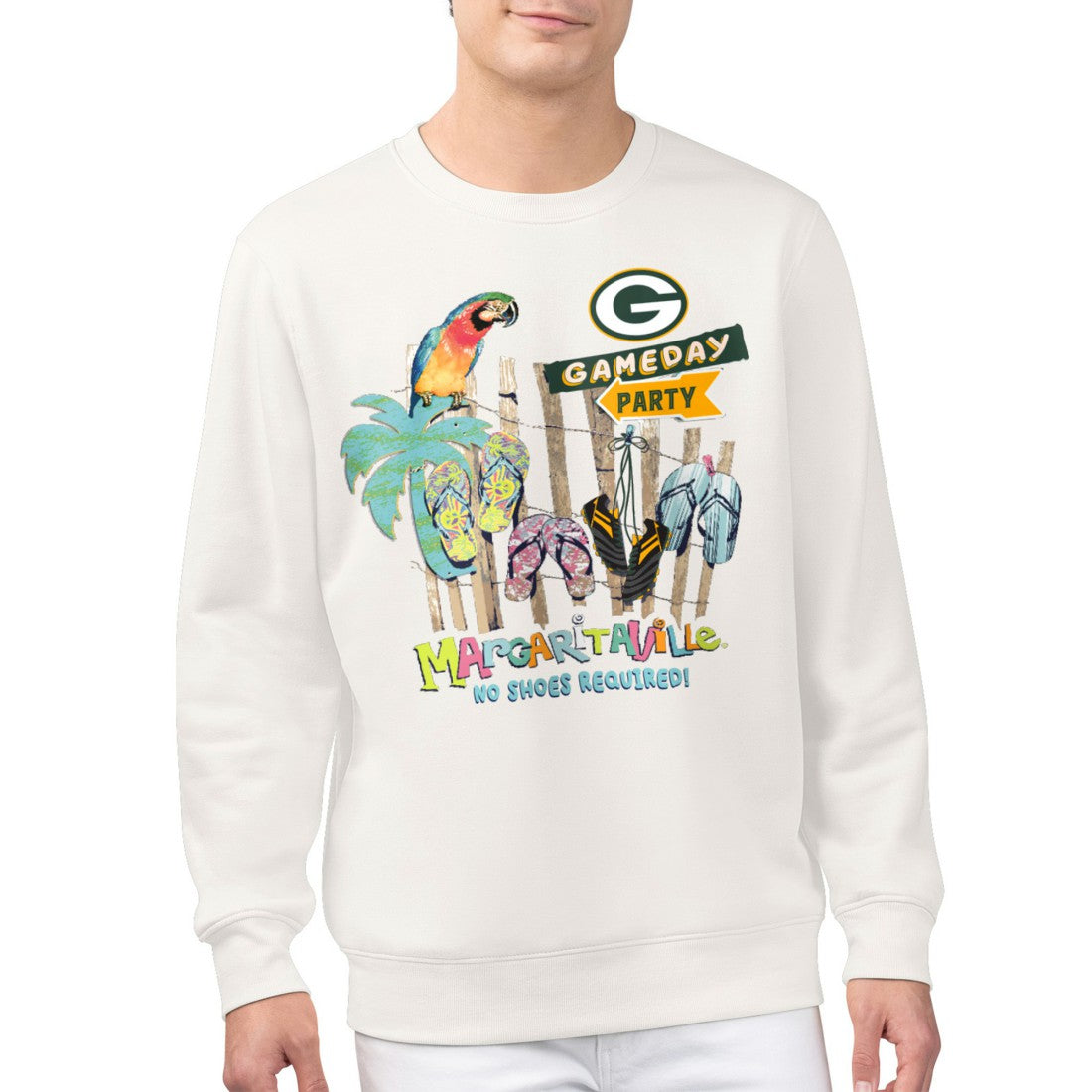 Green Bay Packers Margaritaville Gameday Party Fleece Sweatshirt | NFL Near me