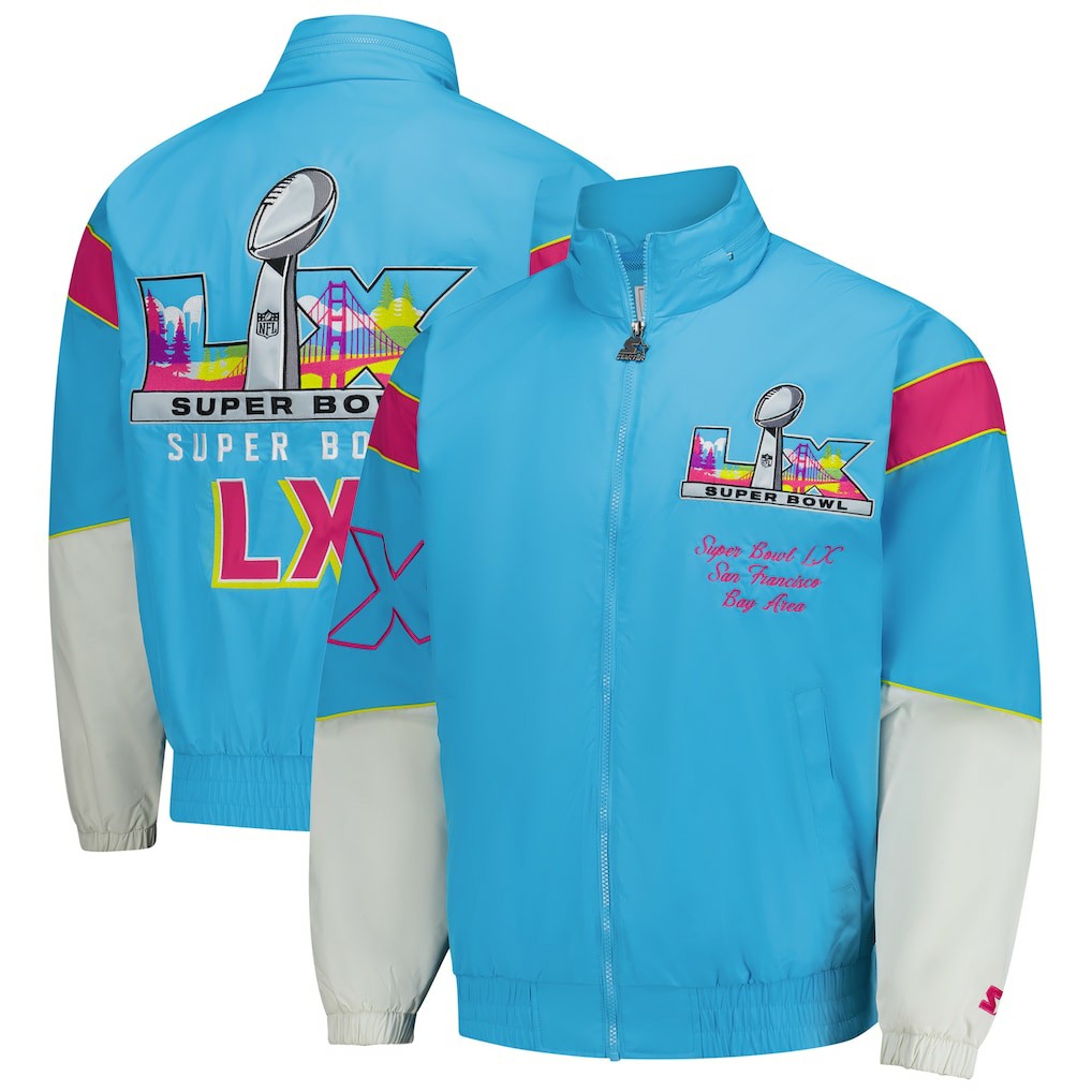 New England Patriots Super Bowl LX Starter The Gust Full-Zip Hooded Jacket | NFL Sale