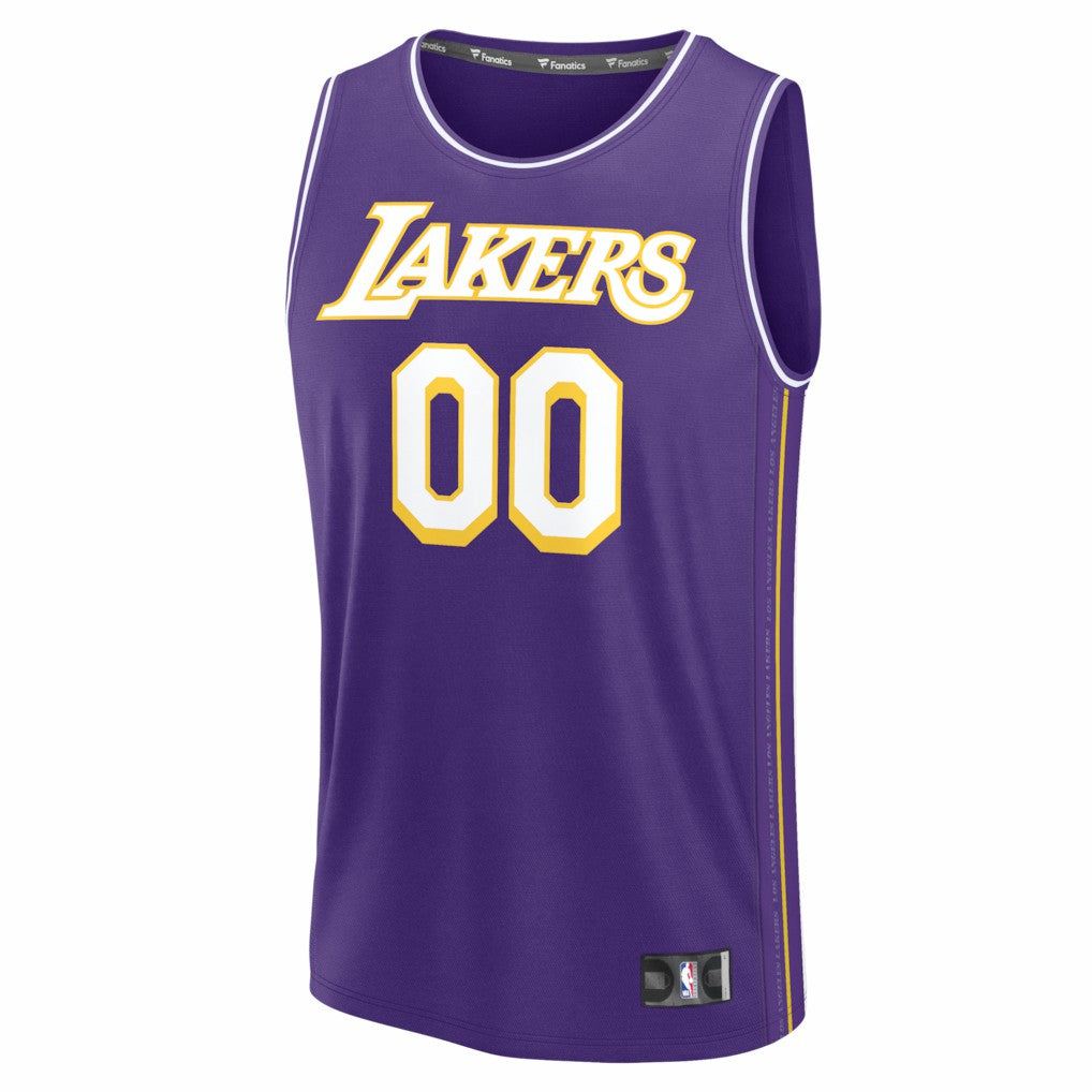 Purple Los Angeles Lakers Fastbreak Custom Jersey | NBA