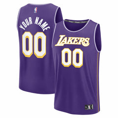 Purple Los Angeles Lakers Youth Fastbreak Custom Jersey | NBA