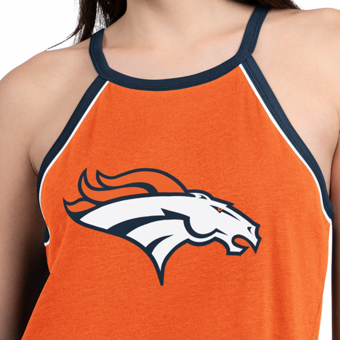 Denver Broncos G-III 4Her by Carl Banks Women's Redemption Win Slub Tank Top | NFL Hot