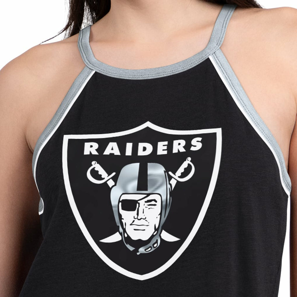 Las Vegas Raiders G-III 4Her by Carl Banks Women's Redemption Win Slub Tank Top | NFL Sale