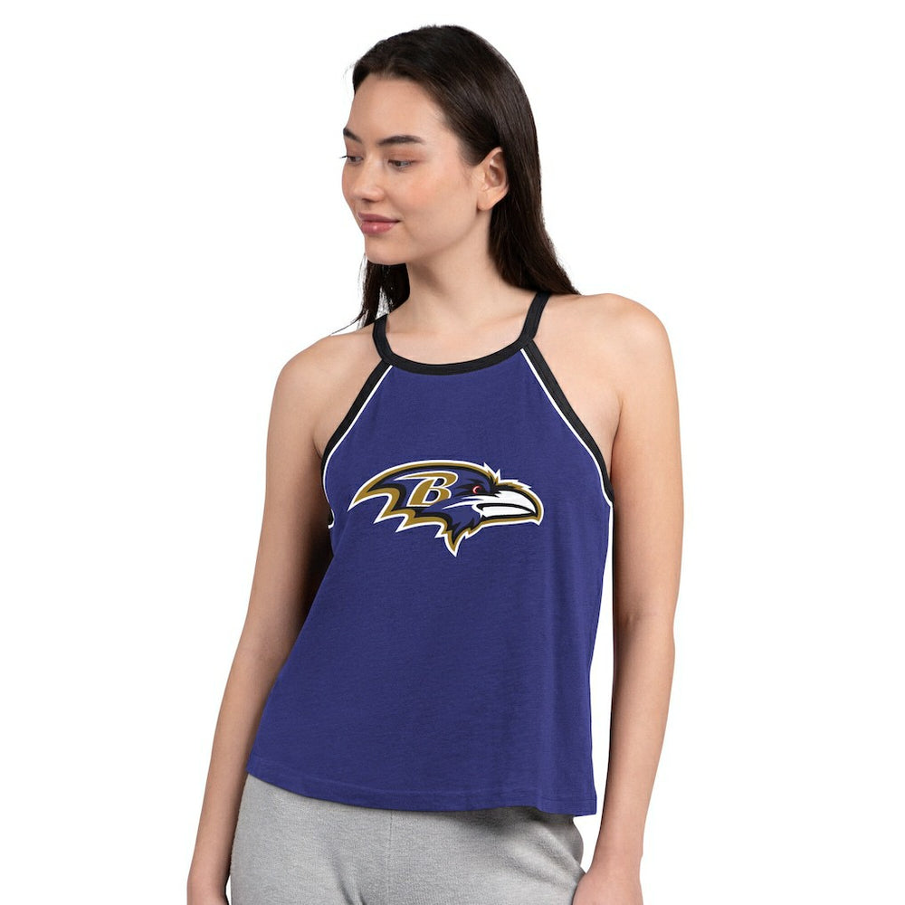 Baltimore Ravens G-III 4Her by Carl Banks Women's Redemption Win Slub Tank Top | NFL US