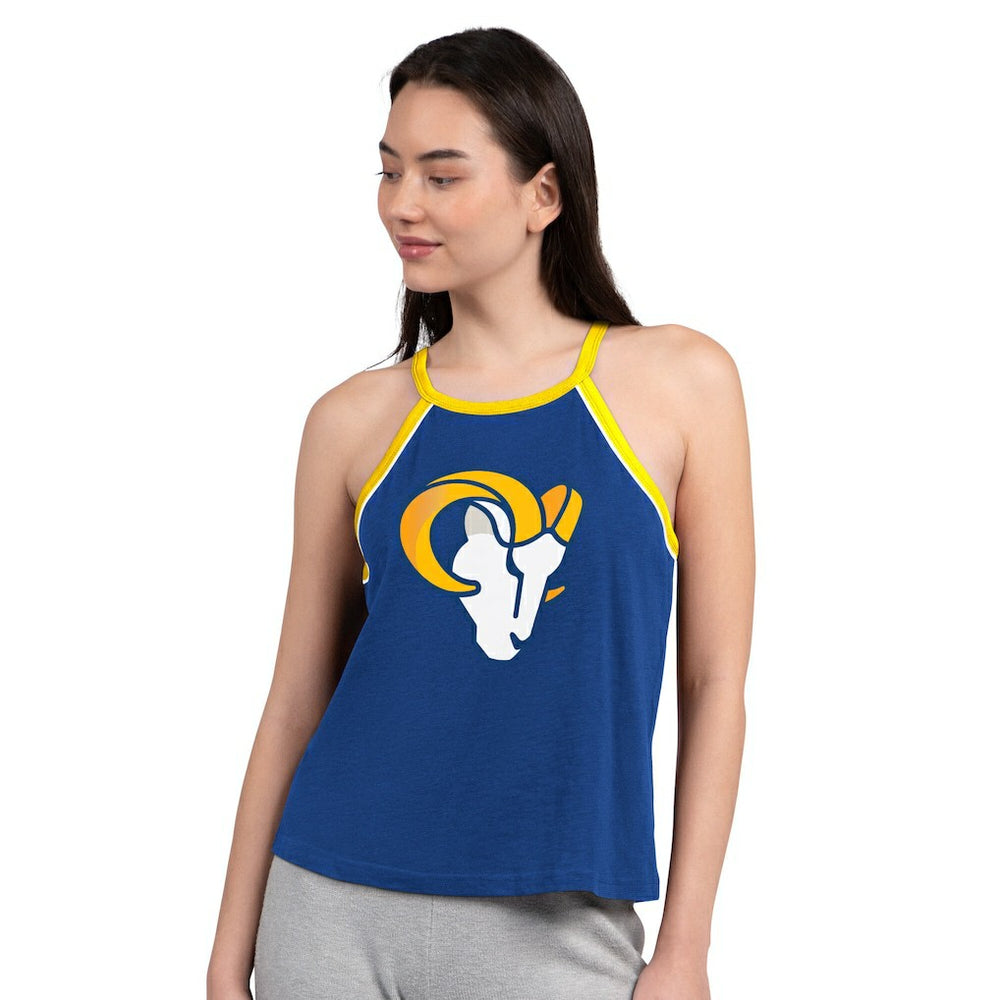 Los Angeles Rams G-III 4Her by Carl Banks Women's Redemption Win Slub Tank Top | NFL Outlet