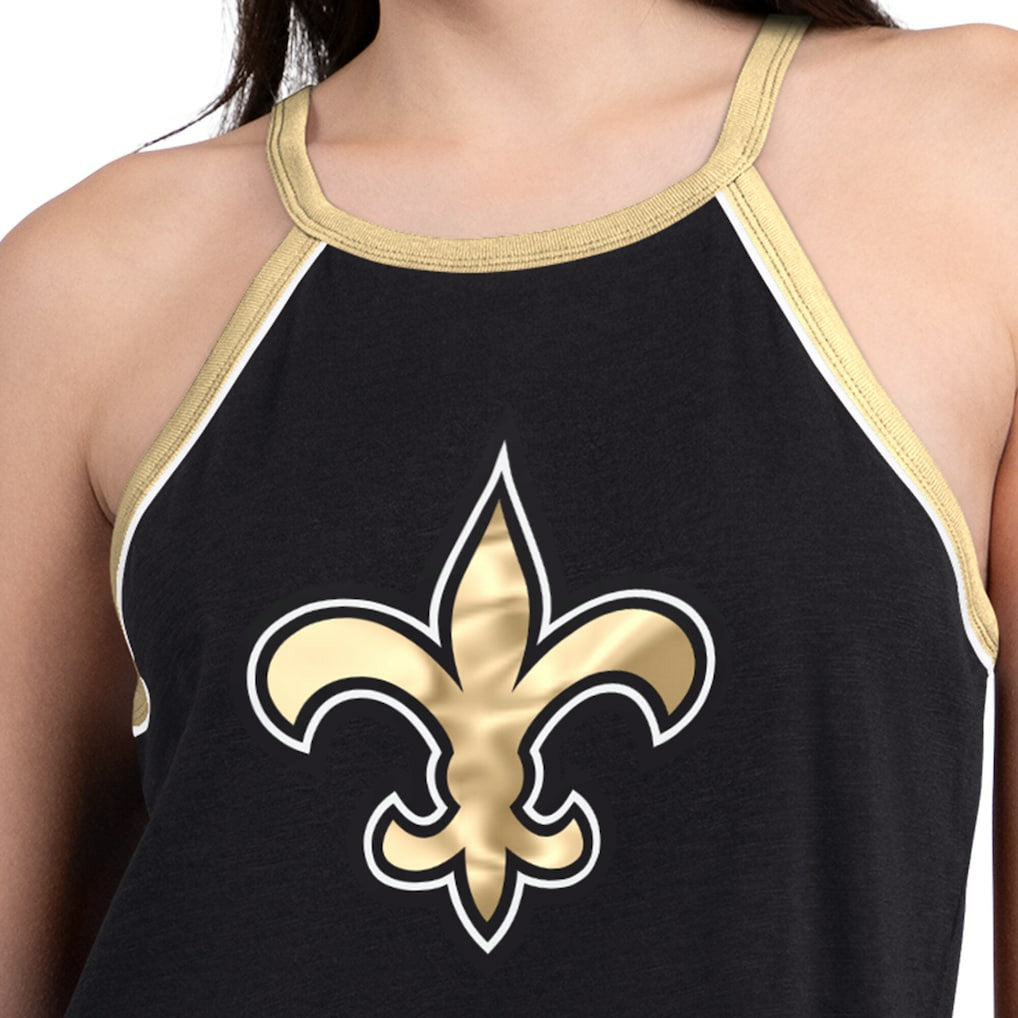 New Orleans Saints G-III 4Her by Carl Banks Women's Redemption Win Slub Tank Top | NFL On sale
