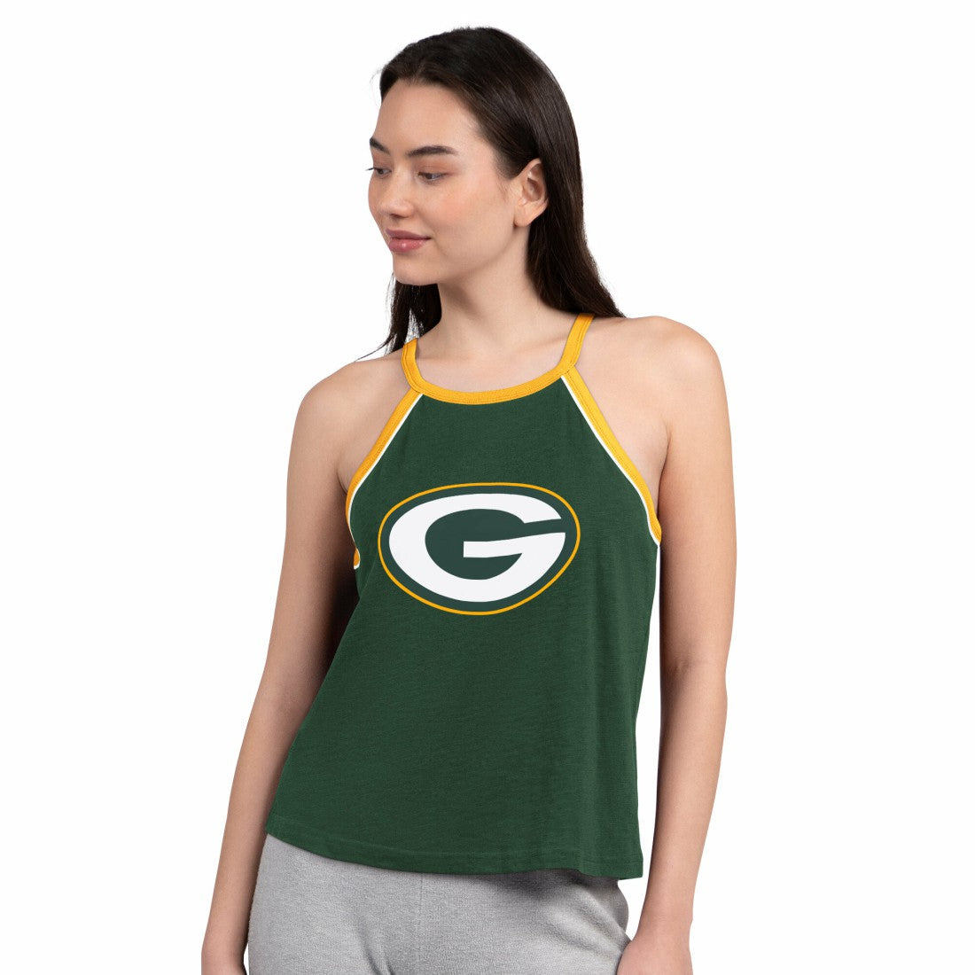 Green Bay Packers G-III 4Her by Carl Banks Women's Redemption Win Slub Tank Top | NFL Hot