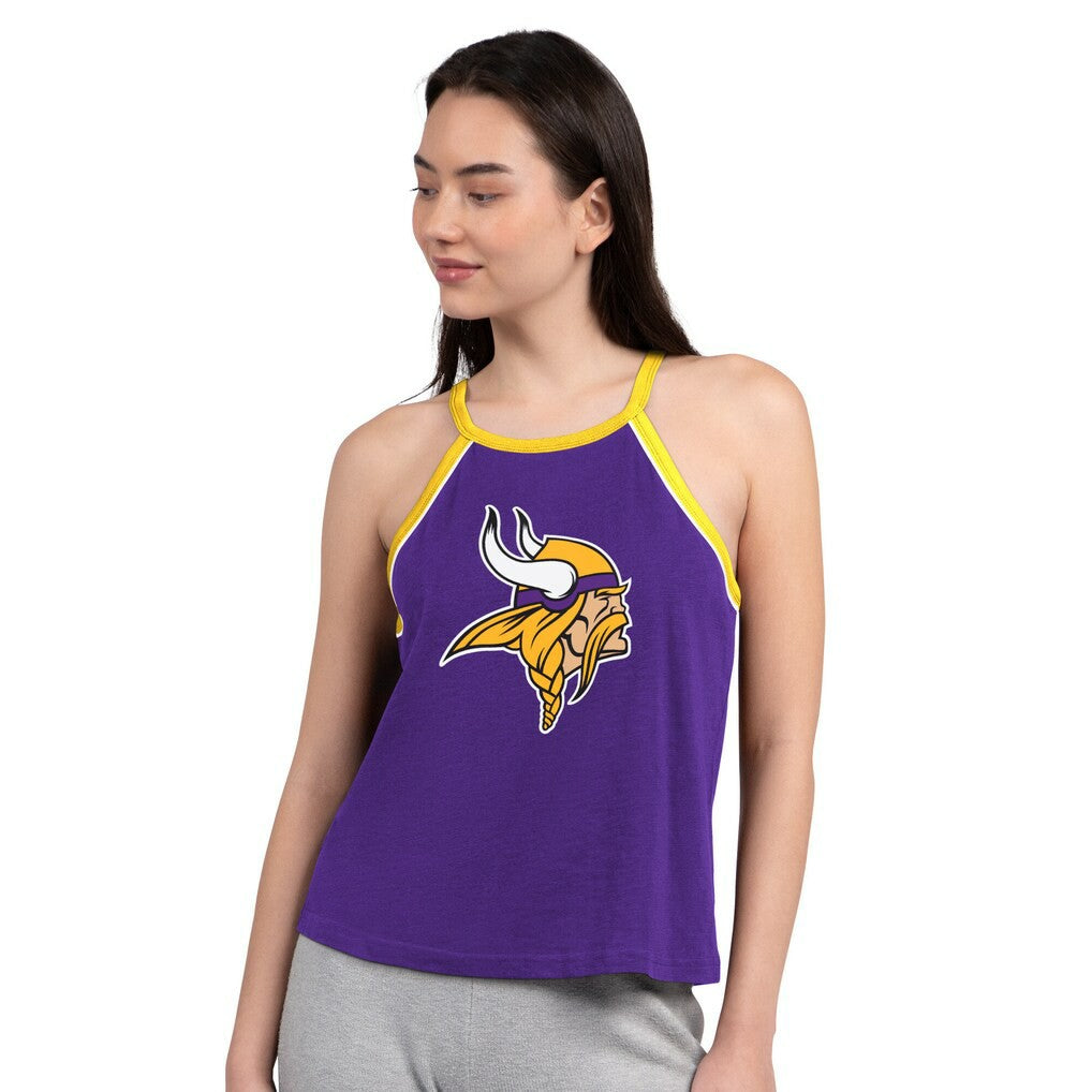 Minnesota Vikings G-III 4Her by Carl Banks Women's Redemption Win Slub Tank Top | NFL Sale