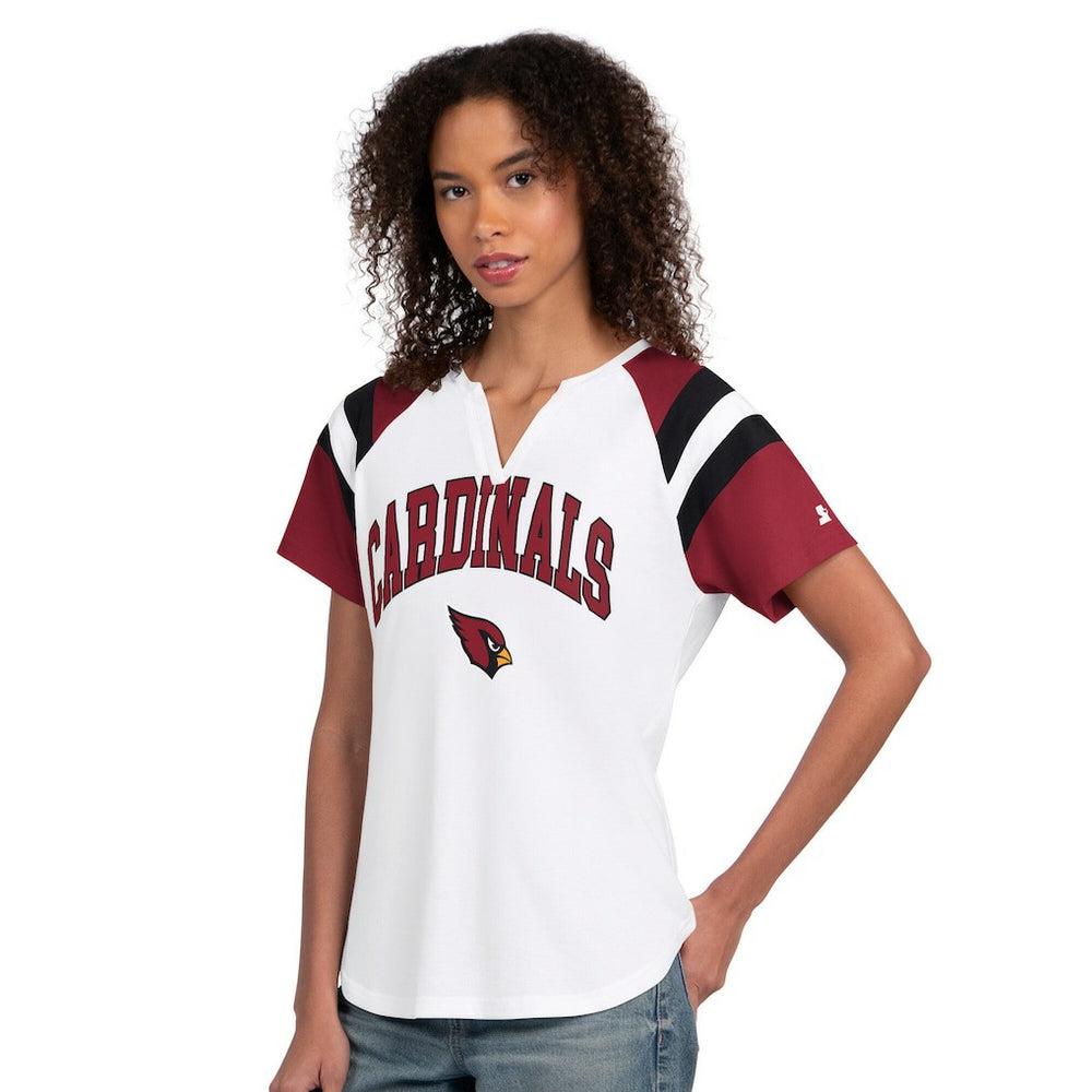 Arizona Cardinals Starter Women's Game On Notch Neck T-Shirt | NFL Near me