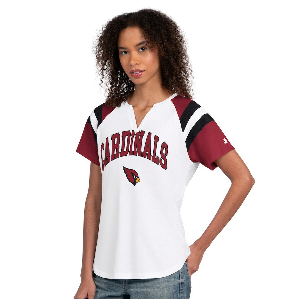 Arizona Cardinals Starter Women's Game On Notch Neck T-Shirt | NFL Near me