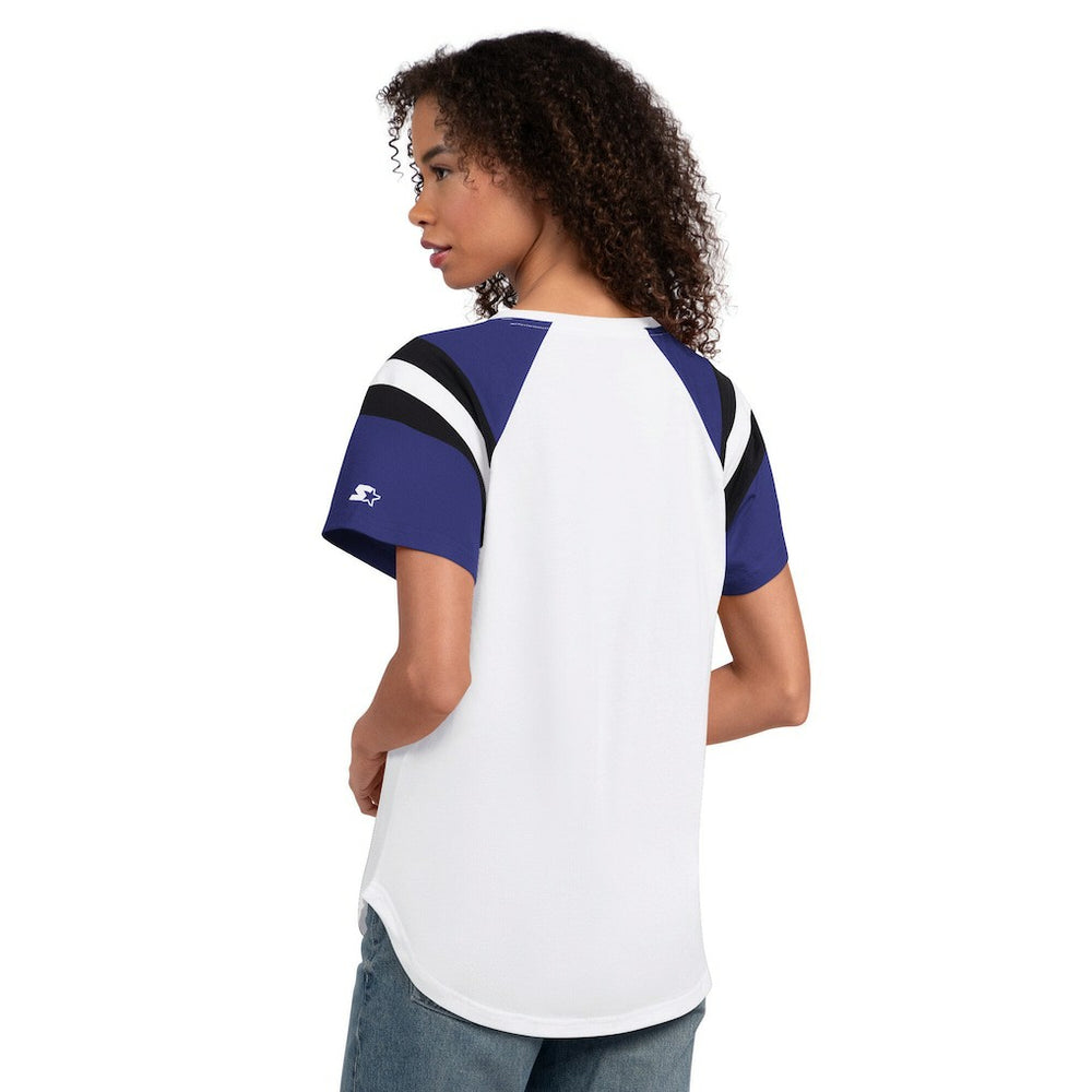 Baltimore Ravens Starter Women's Game On Notch Neck T-Shirt | NFL Discount