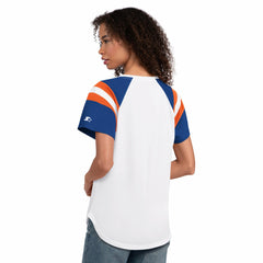 Denver Broncos Starter Women's Game On Notch Neck T-Shirt | NFL Outlet