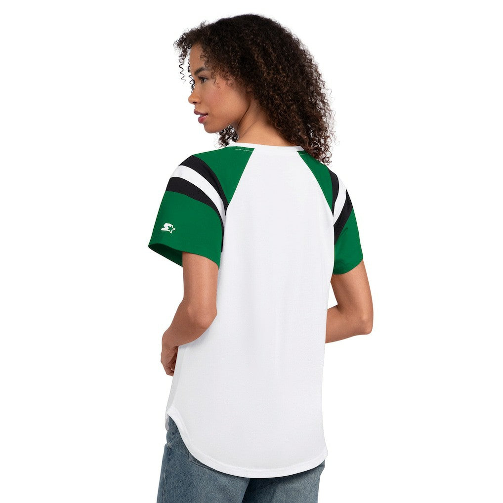 Philadelphia Eagles Starter Women's Game On Notch Neck T-Shirt | NFL Hot