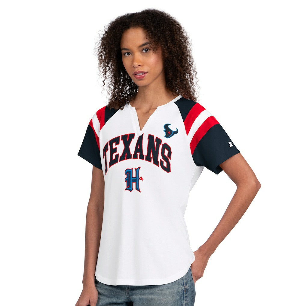 Houston Texans Starter Women's Game On Notch Neck T-Shirt | NFL Online