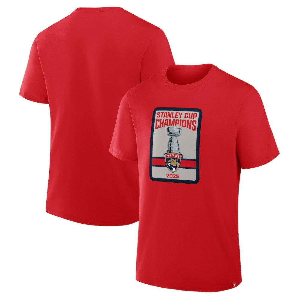 Florida Panthers 2025 Stanley Cup Champions Banner Raising T-Shirt -  NHL T-shirts