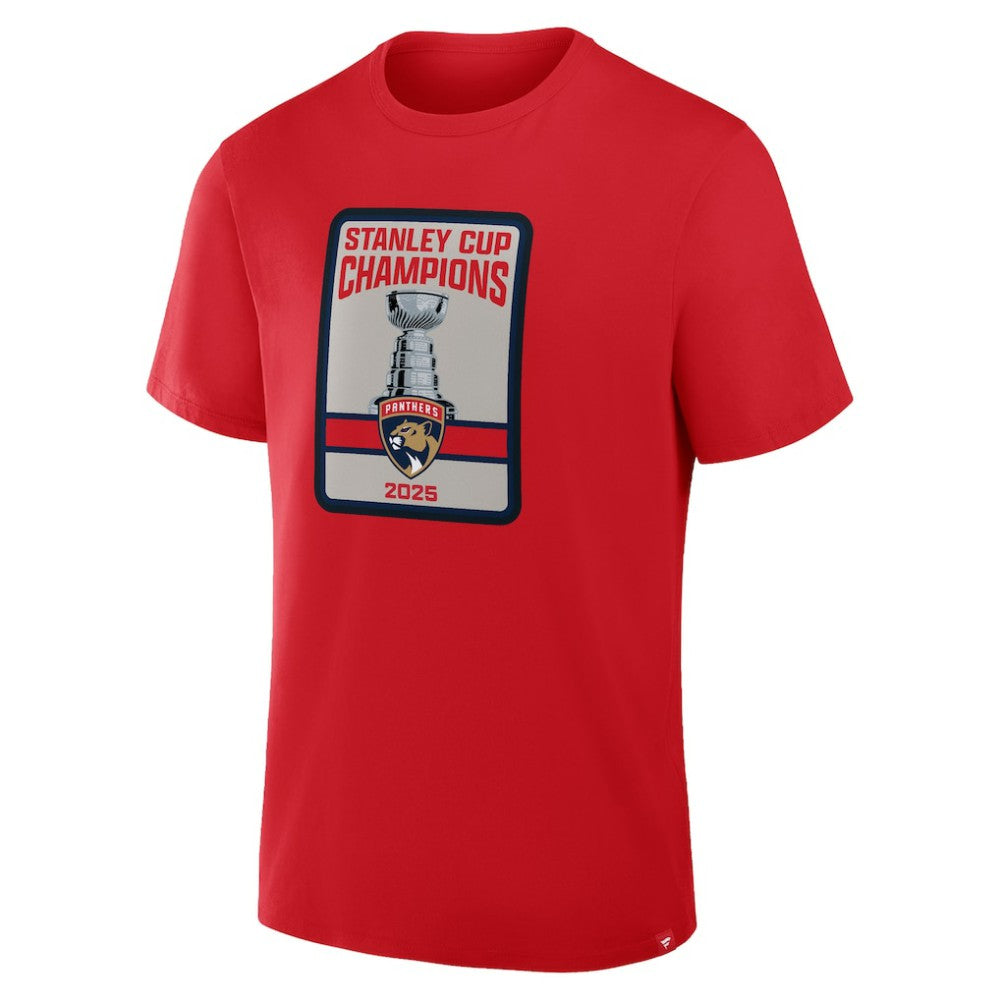 Florida Panthers 2025 Stanley Cup Champions Banner Raising T-Shirt -  NHL T-shirts